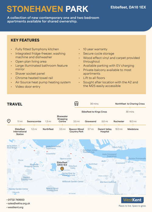 Stonehaven Park Fact Sheet 2