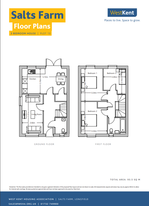 3 Bedroom Floor Plan